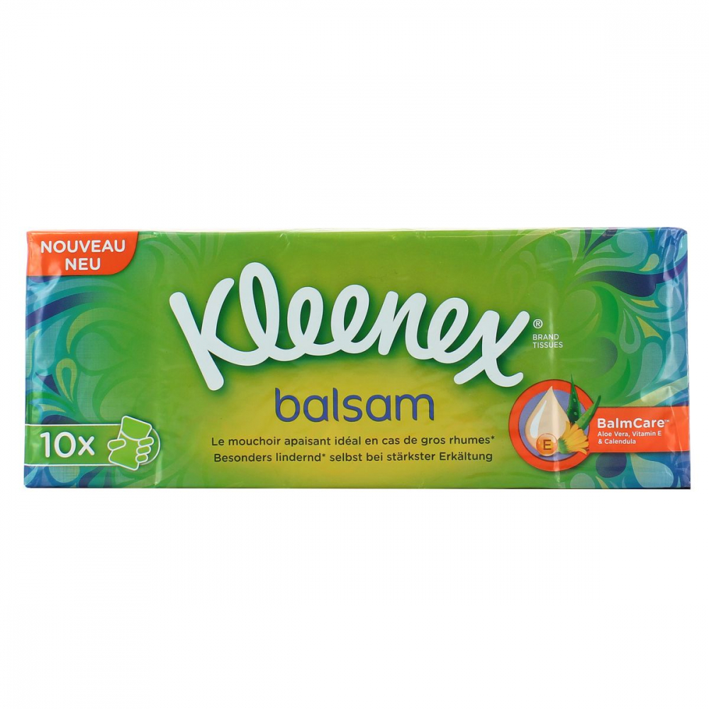 Pañuelos étuis balsam x10 - KLEENEX - imagen 1