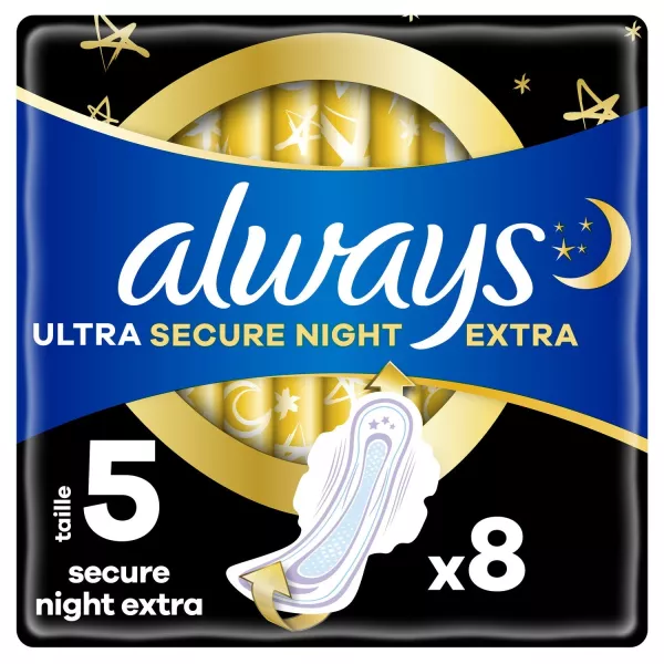 Toallas sanitarias con alas Nuit Taille 5 Ul - imagen 1