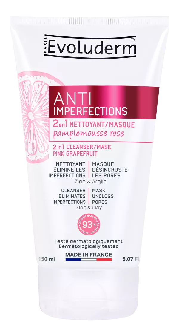 2 En 1 Limpiador/Mascarilla Anti-imperfections 150ml - Ev - imagen 1