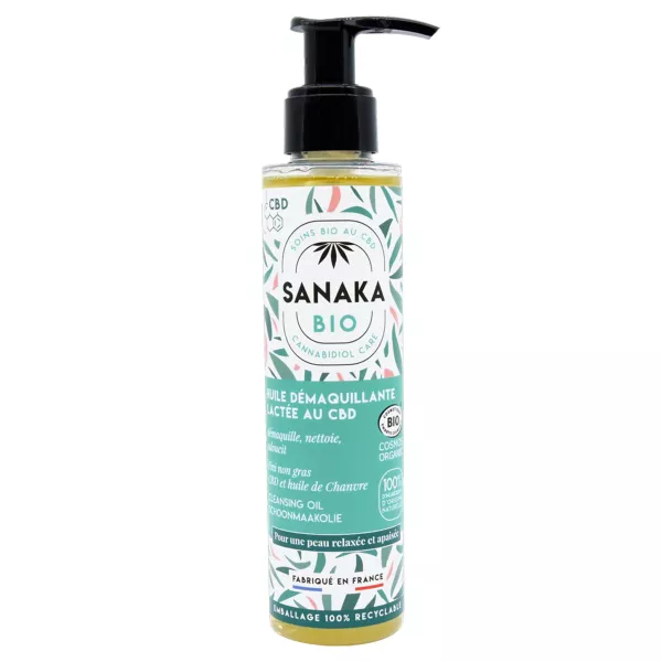 Aceite Desmaquillantee CBD et Aceite de chanvre Bio 150ml - imagen 1