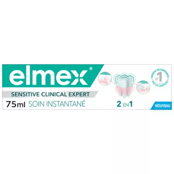 Pasta de dientes Sensitive Clinical Expert - Soin Instantan - imagen 1