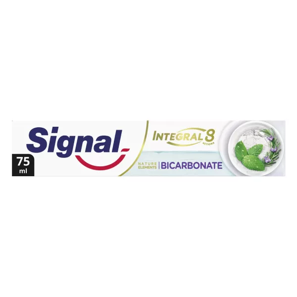 Pasta de dientes Integral 8 Nature Elements Bicarbonate 75m - imagen 1